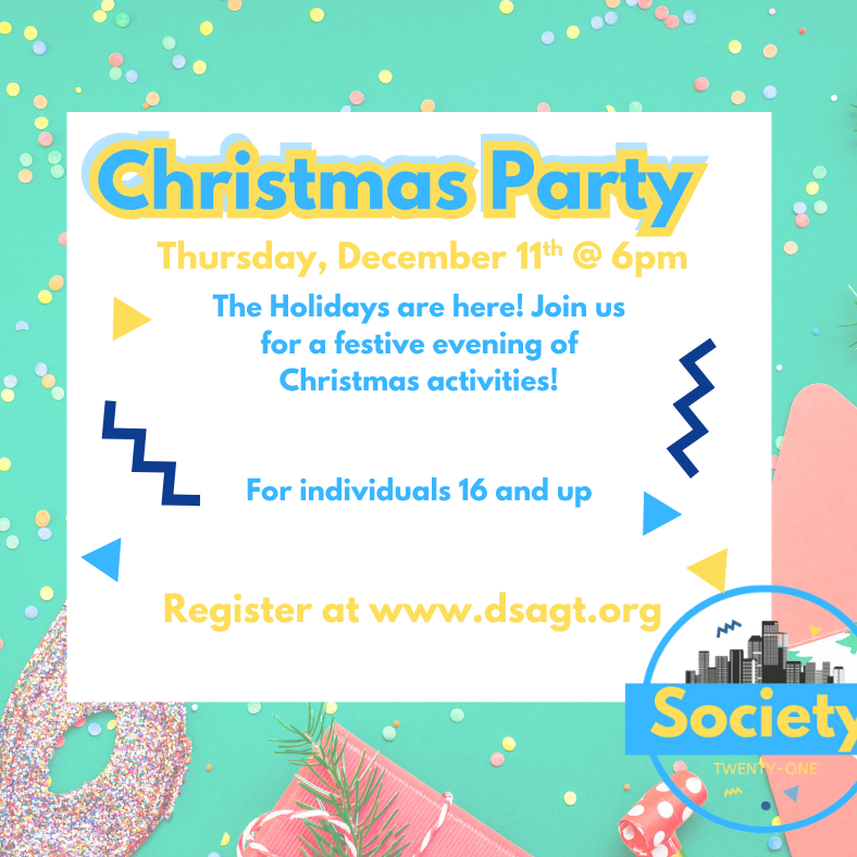 December Society 21: Christmas Party - logo